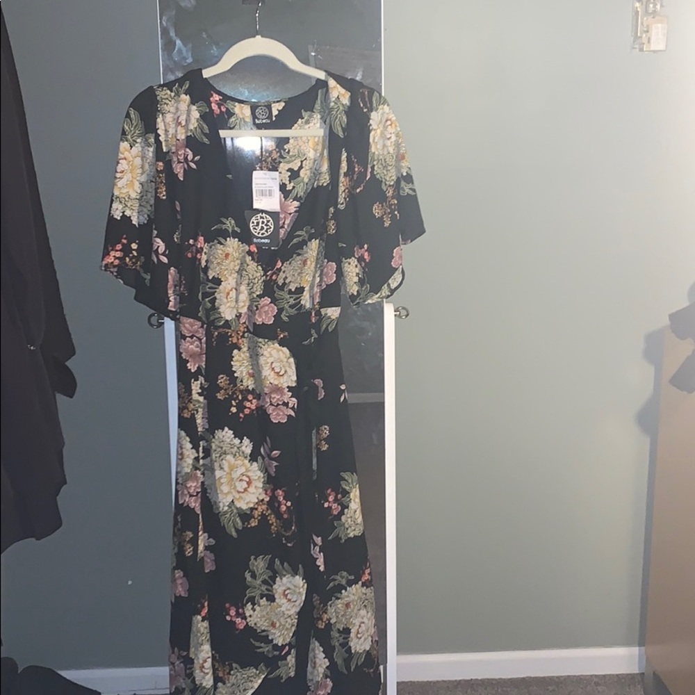 Bobeau wrap dress NWT Size M